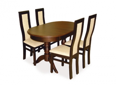 Обеденные зоны: стол «Алекс», стул «Иден»